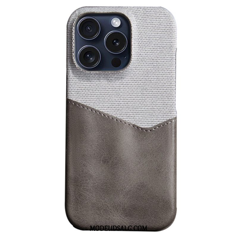 Cover iPhone 16 Pro Max Telefon Etui Vintage Kortholder