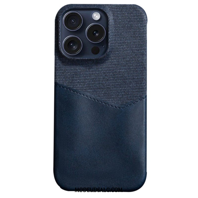 Cover iPhone 16 Pro Max Telefon Etui Vintage Kortholder