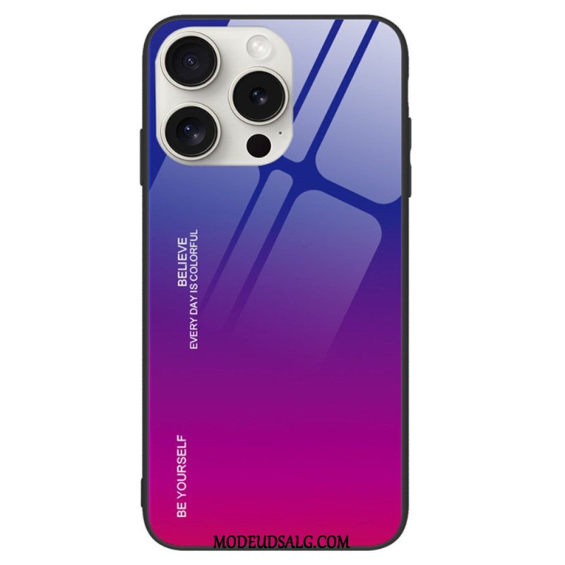 Cover iPhone 16 Pro Max Telefon Etui Vær Dig Selv