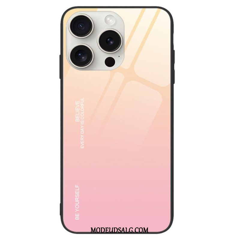 Cover iPhone 16 Pro Max Telefon Etui Vær Dig Selv