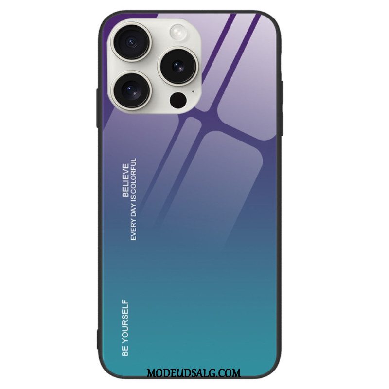 Cover iPhone 16 Pro Max Telefon Etui Vær Dig Selv