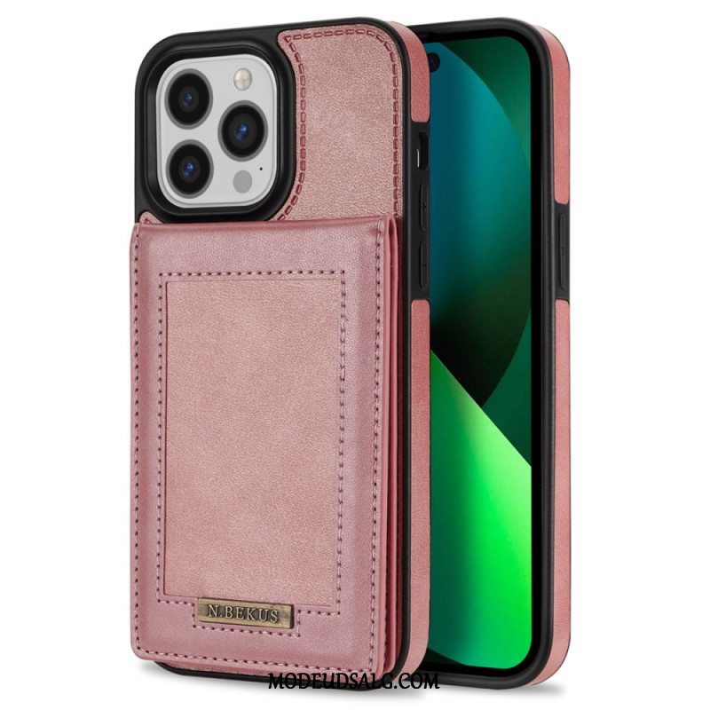 Cover iPhone 16 Pro Telefon Etui N.bekus Rfid Kortholder