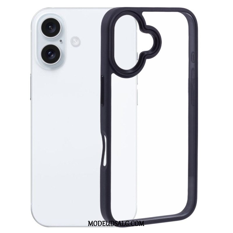 Cover iPhone 16 Silikonekanter