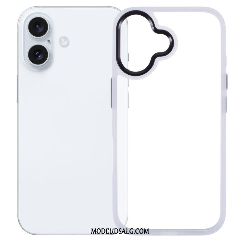 Cover iPhone 16 Silikonekanter