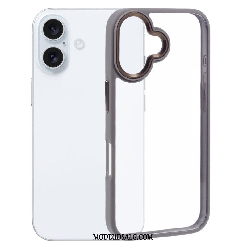 Cover iPhone 16 Silikonekanter