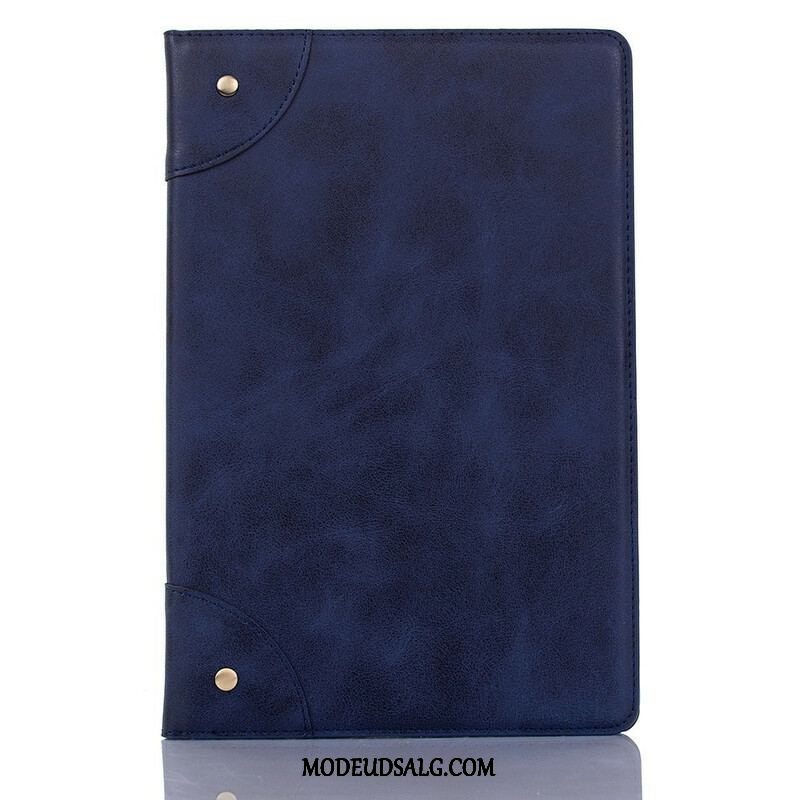 Etui Samsung Galaxy Tab A7 Lite Vintage Nitter I Imiteret Læder