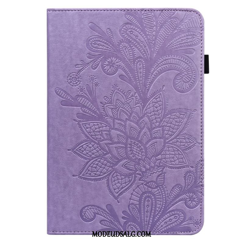 Etui Samsung Galaxy Tab A8 (2021) Blomsterdesign