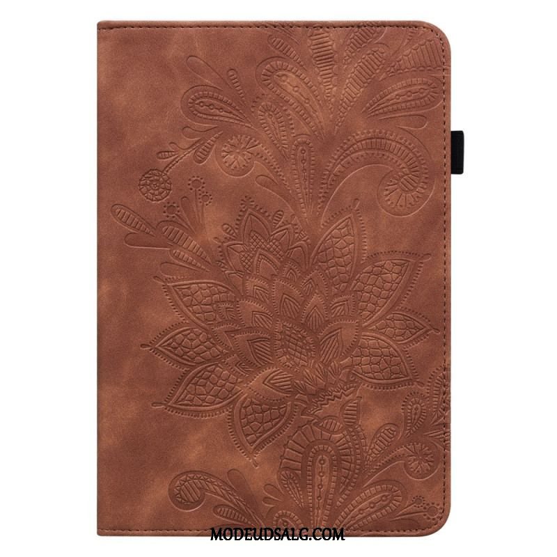 Etui Samsung Galaxy Tab A8 (2021) Blomsterdesign