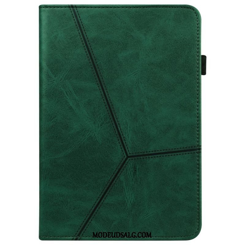 Etui Samsung Galaxy Tab A8 (2021) Geometriske Former