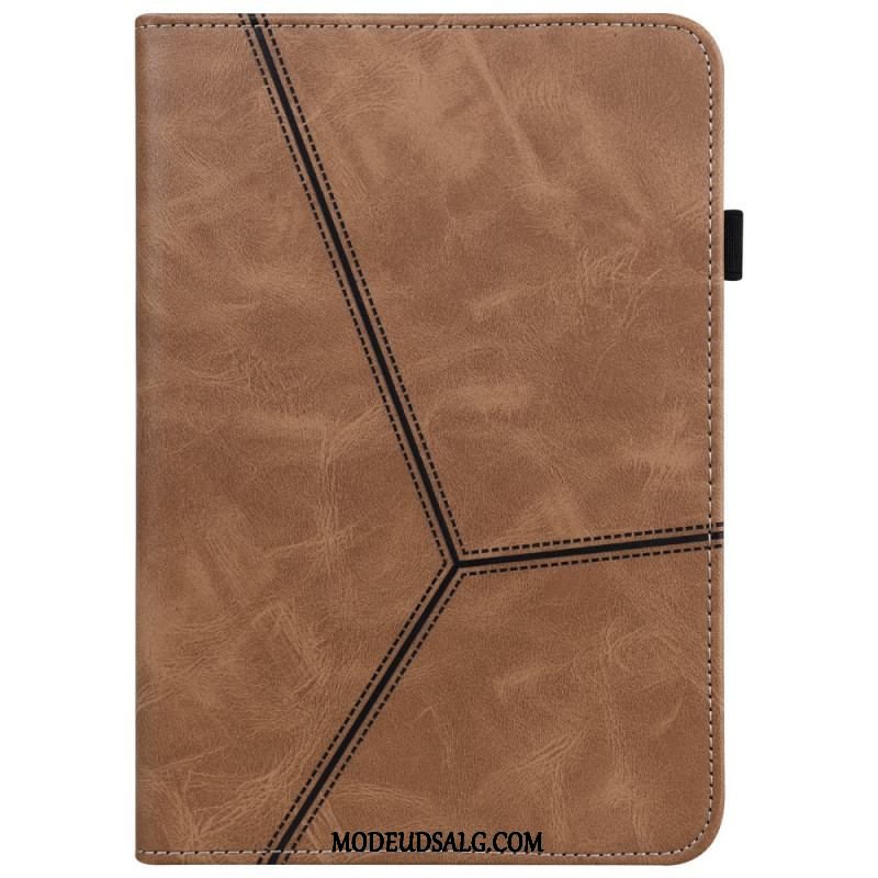 Etui Samsung Galaxy Tab A8 (2021) Geometriske Former