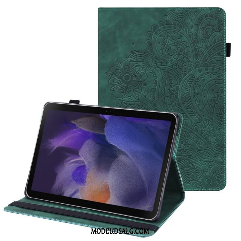 Etui Samsung Galaxy Tab A8 (2021) Stiliseret Blomst