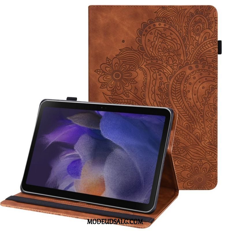 Etui Samsung Galaxy Tab A8 (2021) Stiliseret Blomst