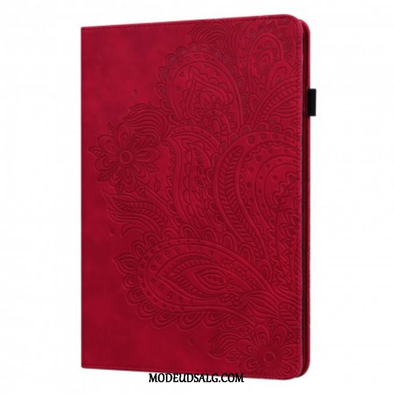 Etui Samsung Galaxy Tab S8 / Tab S7 Blomstertryk