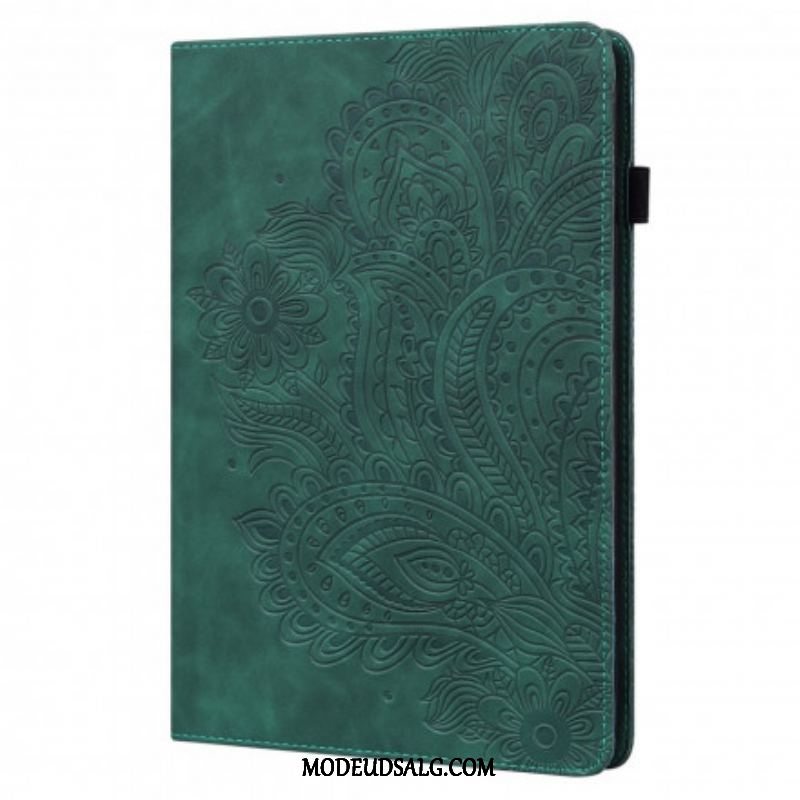 Etui Samsung Galaxy Tab S8 / Tab S7 Blomstertryk