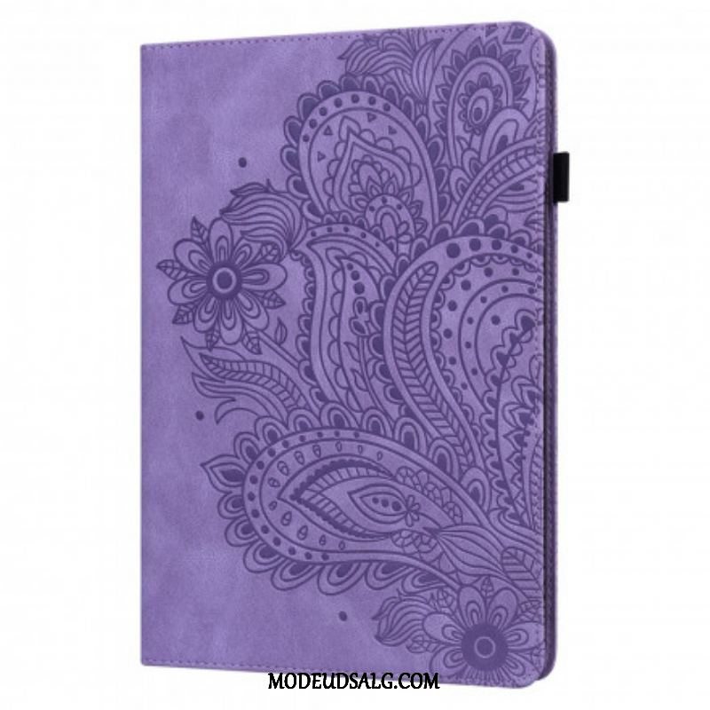 Etui Samsung Galaxy Tab S8 / Tab S7 Blomstertryk