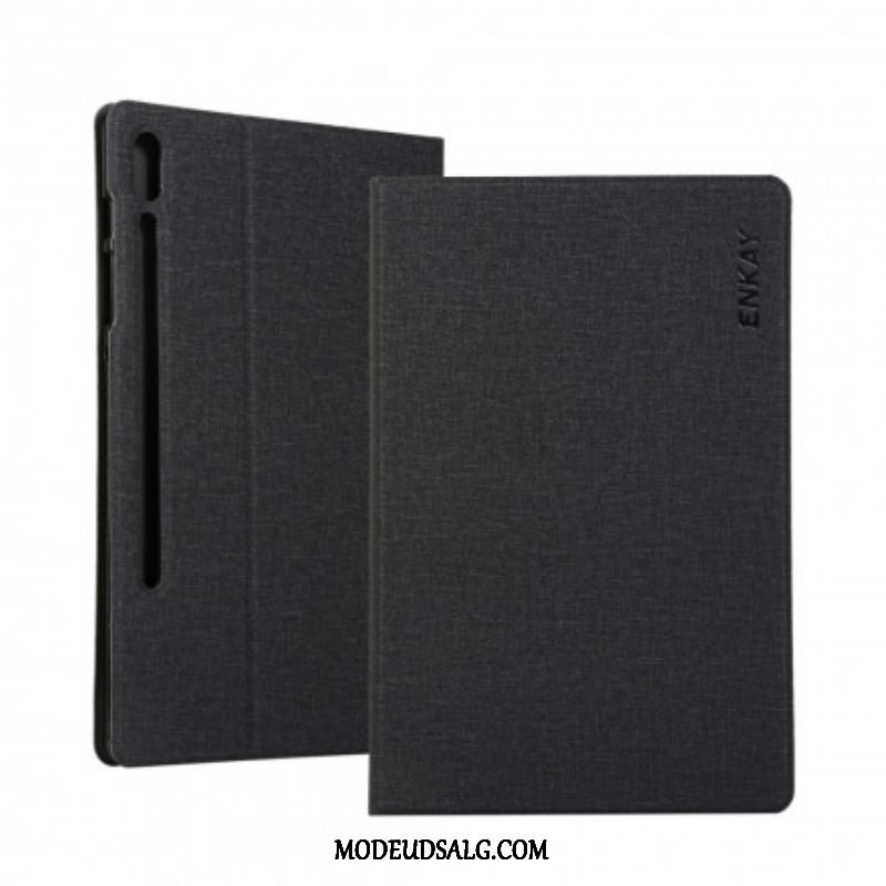 Etui Samsung Galaxy Tab S8 / Tab S7 Enkay Stof