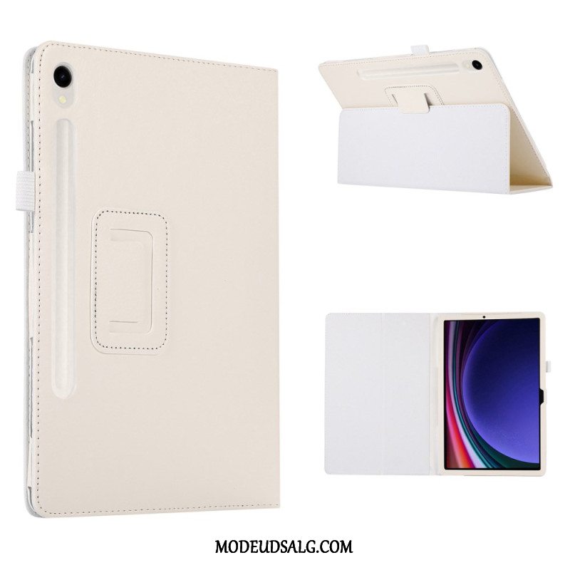 Etui Samsung Galaxy Tab S9 Lædereffekt