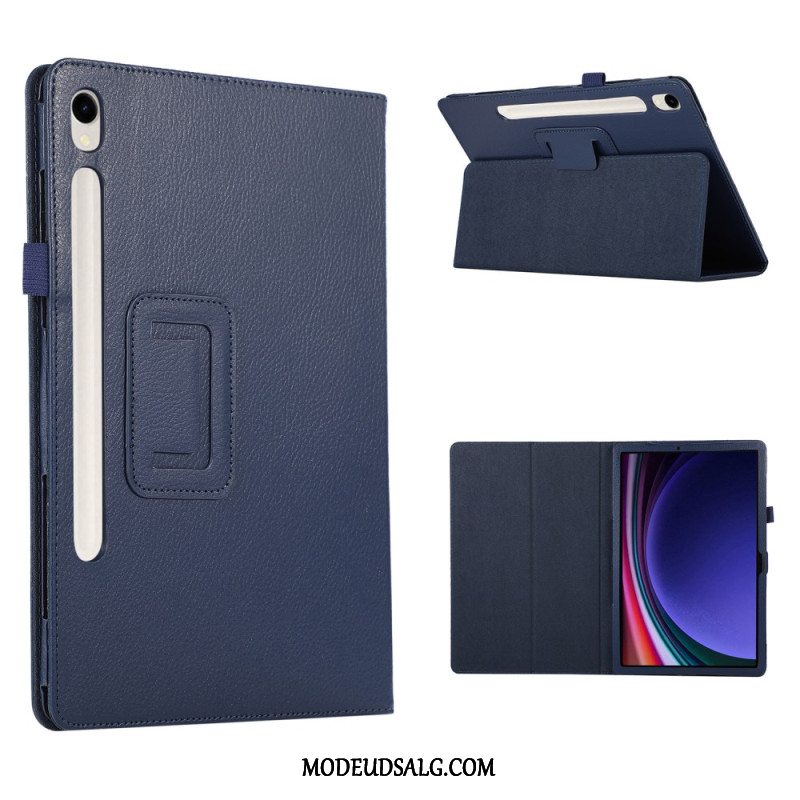 Etui Samsung Galaxy Tab S9 Lædereffekt