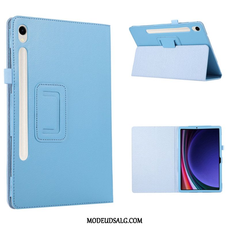 Etui Samsung Galaxy Tab S9 Lædereffekt