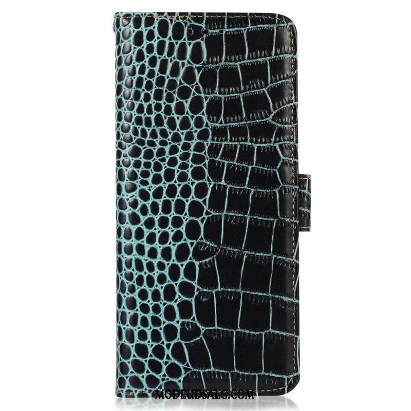 Flip Cover Huawei Mate 50 Pro Crocodile Style Rfid