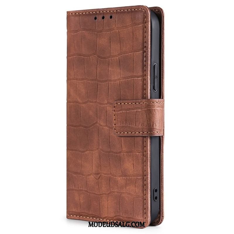 Flip Cover Huawei Mate 50 Pro Krokodille