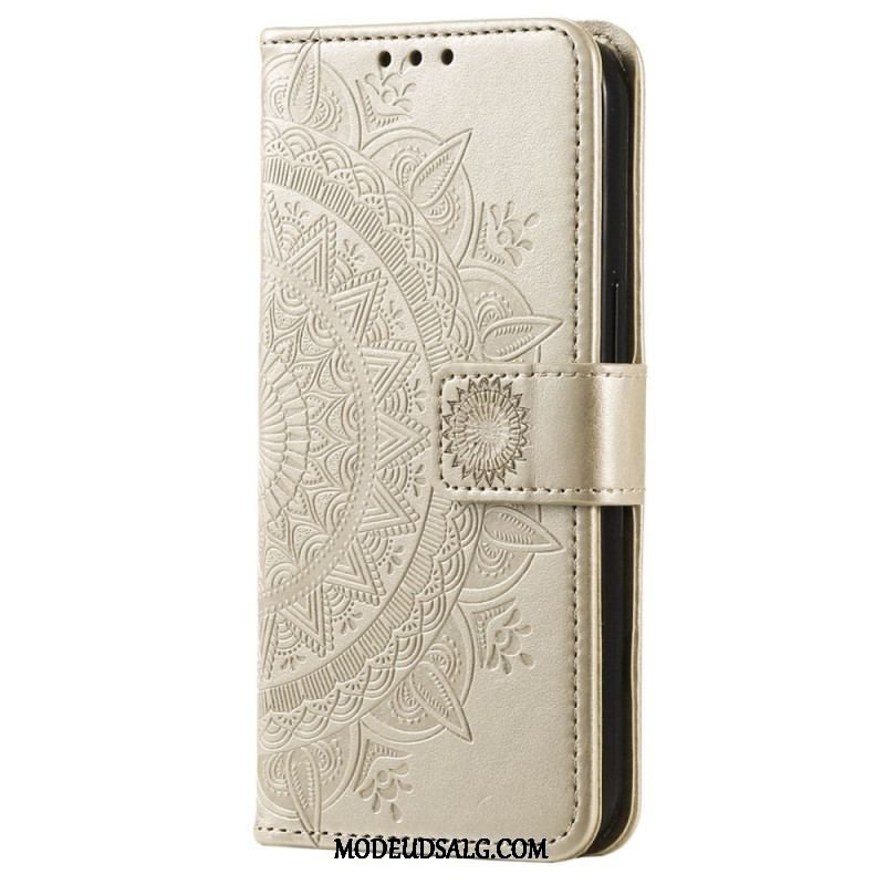 Flip Cover Huawei Mate 50 Pro Mandala Sun Med Snor