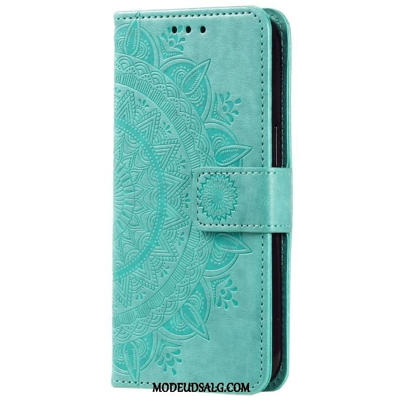 Flip Cover Huawei Mate 50 Pro Mandala Sun Med Snor