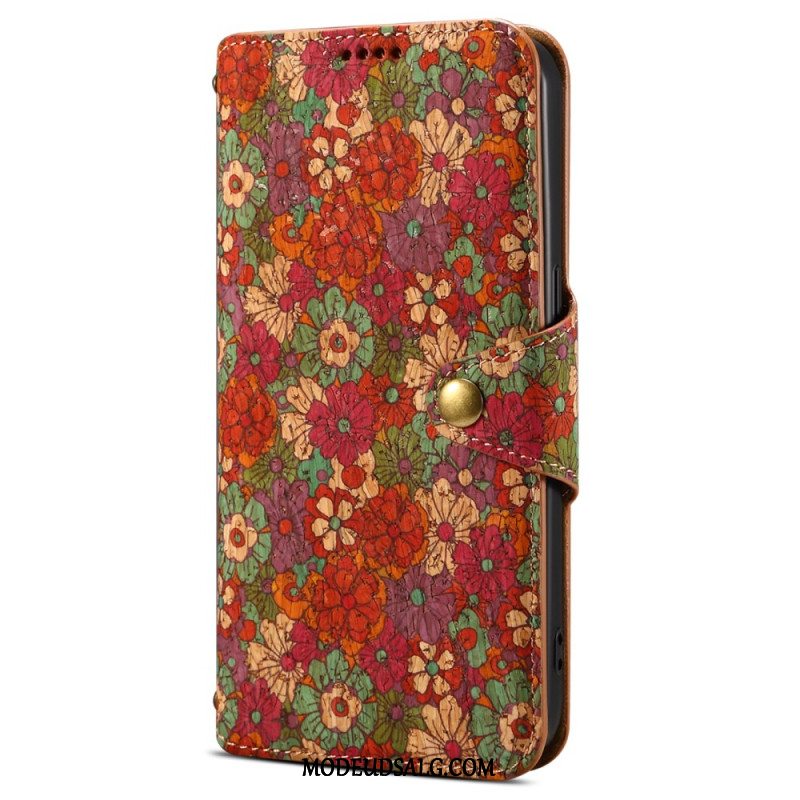 Flip Cover Huawei Nova 12s Blomstermønstre