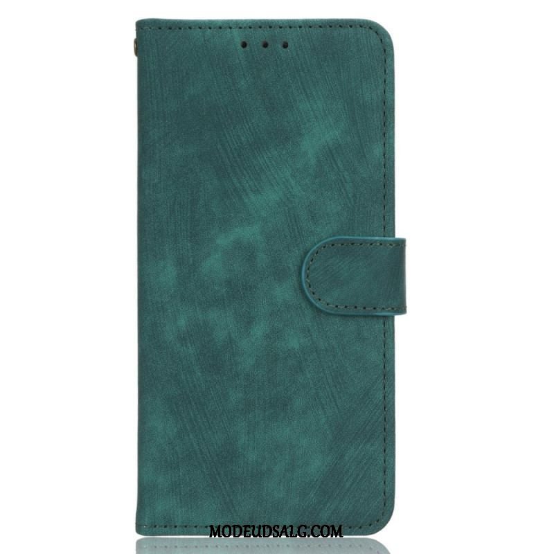 Flip Cover Huawei P60 Pro Klassisk Rfid Med Snor