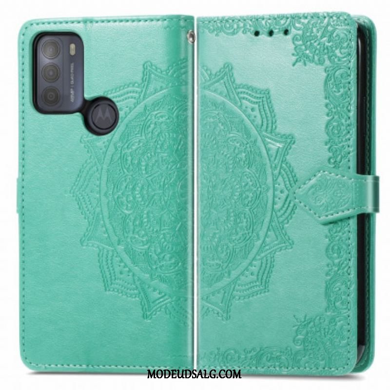 Flip Cover Moto G50 Mandala Middelalder