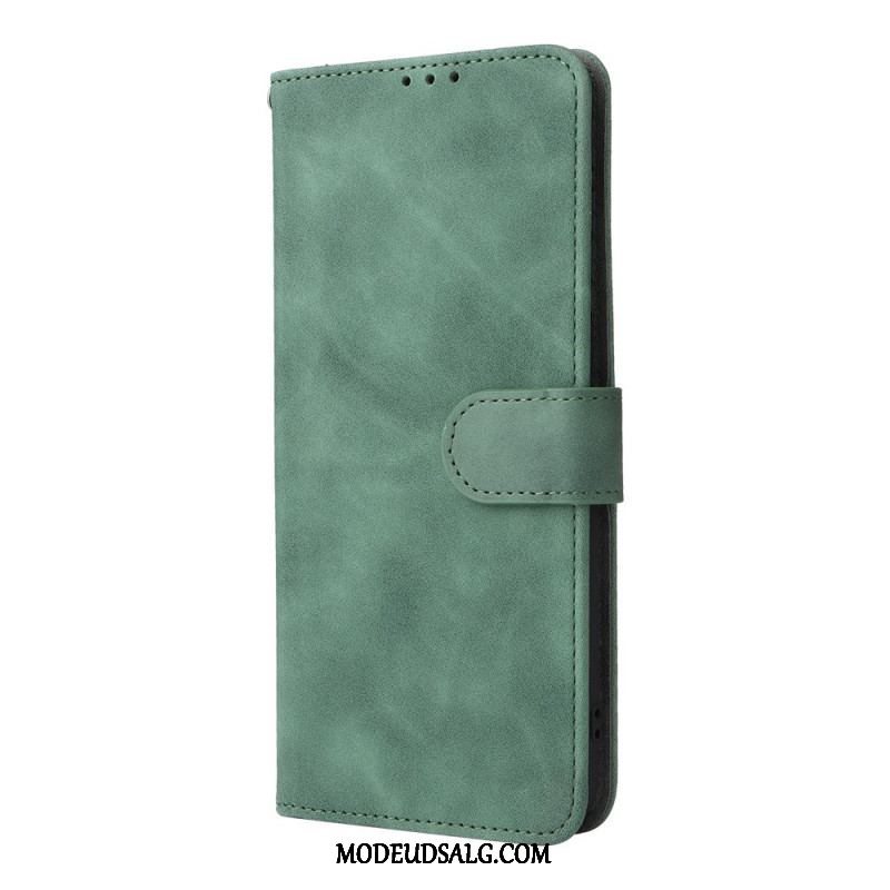 Flip Cover Moto G51 5G Vintage Skin-touch