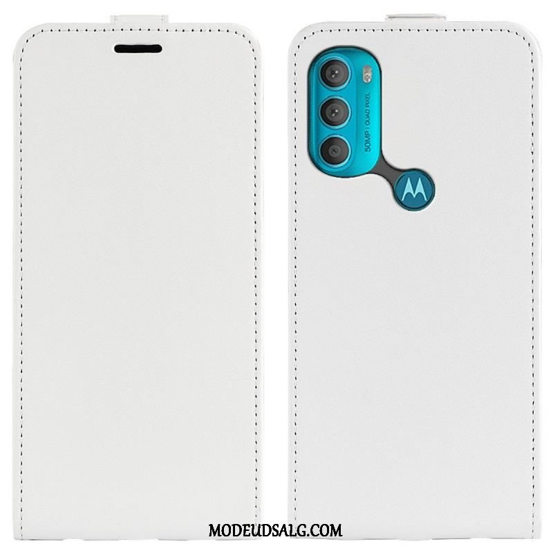 Flip Cover Moto G71 5G Læder Cover Foldelig Retro