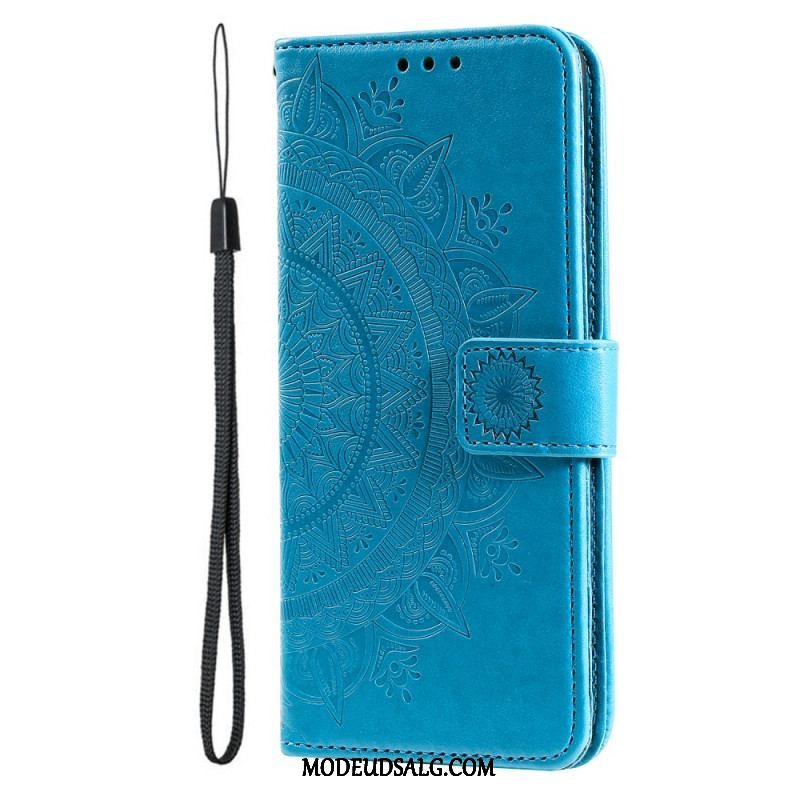 Flip Cover Moto G71 5G Sol Mandala