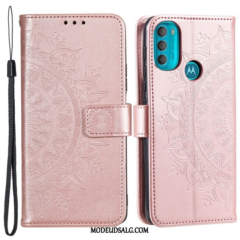 Flip Cover Moto G71 5G Sol Mandala