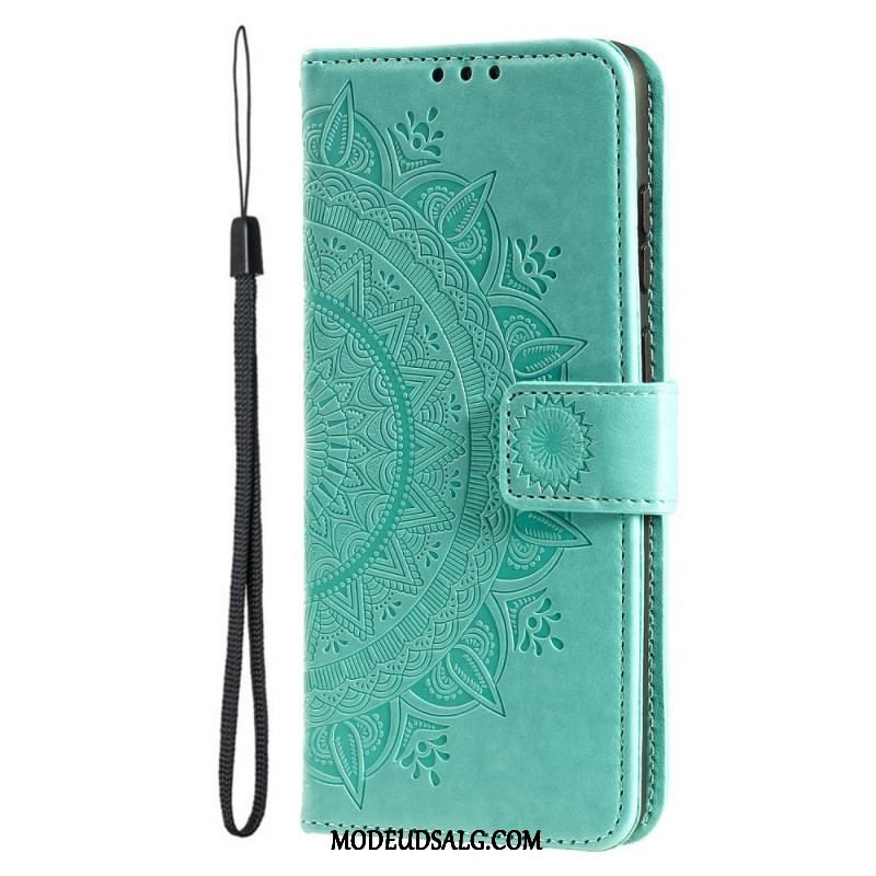 Flip Cover Moto G71 5G Sol Mandala