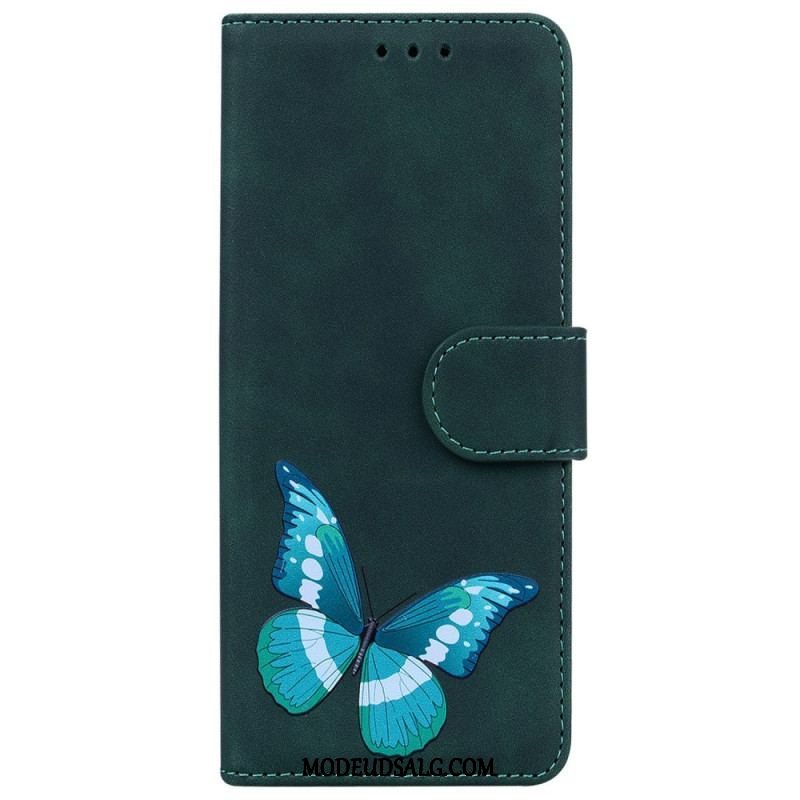 Flip Cover Moto G73 5G Sommerfugle Design