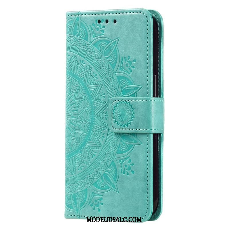 Flip Cover Motorola Edge 40 Pro Mandala Sun Med Snor