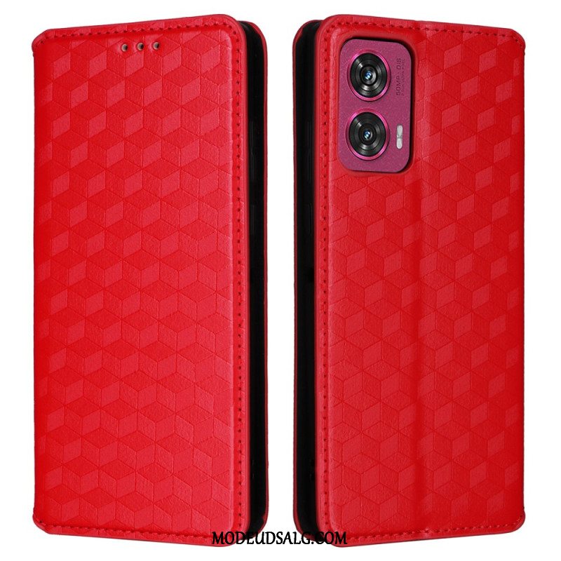 Flip Cover Motorola Edge 50 Fusion 3d Diamanter