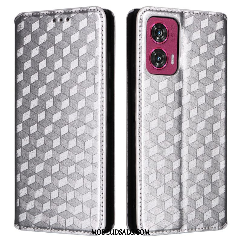 Flip Cover Motorola Edge 50 Fusion 3d Diamanter