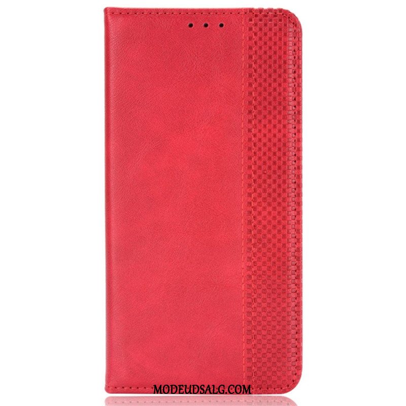 Flip Cover Motorola Edge 50 Fusion Retro Frise