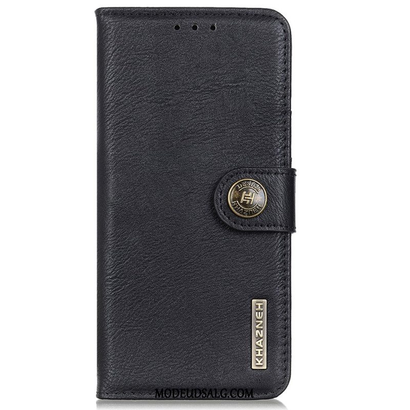 Flip Cover Motorola Edge 50 Fusion Vintage Style Khazneh