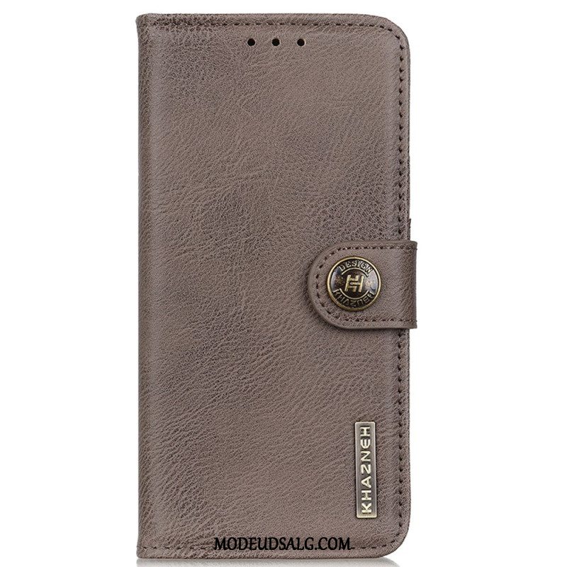 Flip Cover Motorola Edge 50 Fusion Vintage Style Khazneh