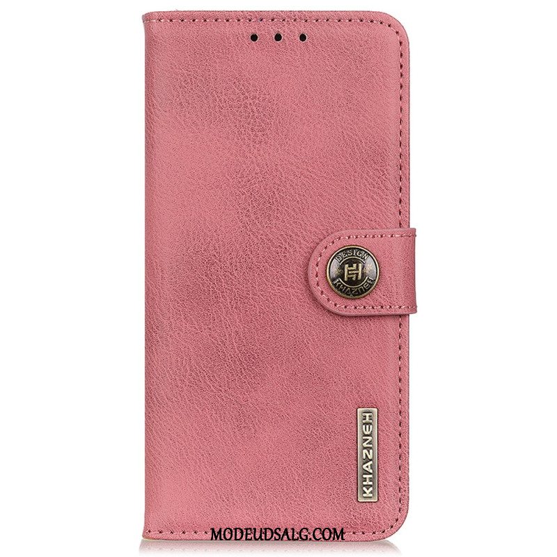 Flip Cover Motorola Edge 50 Fusion Vintage Style Khazneh