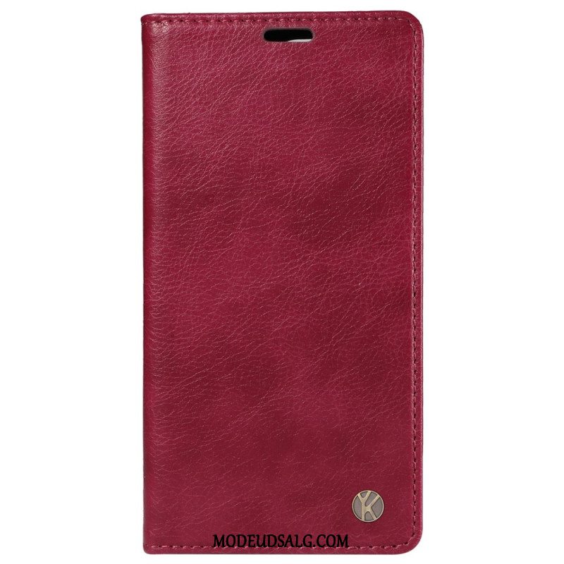 Flip Cover Motorola Edge 50 Fusion Vintage Yikatu