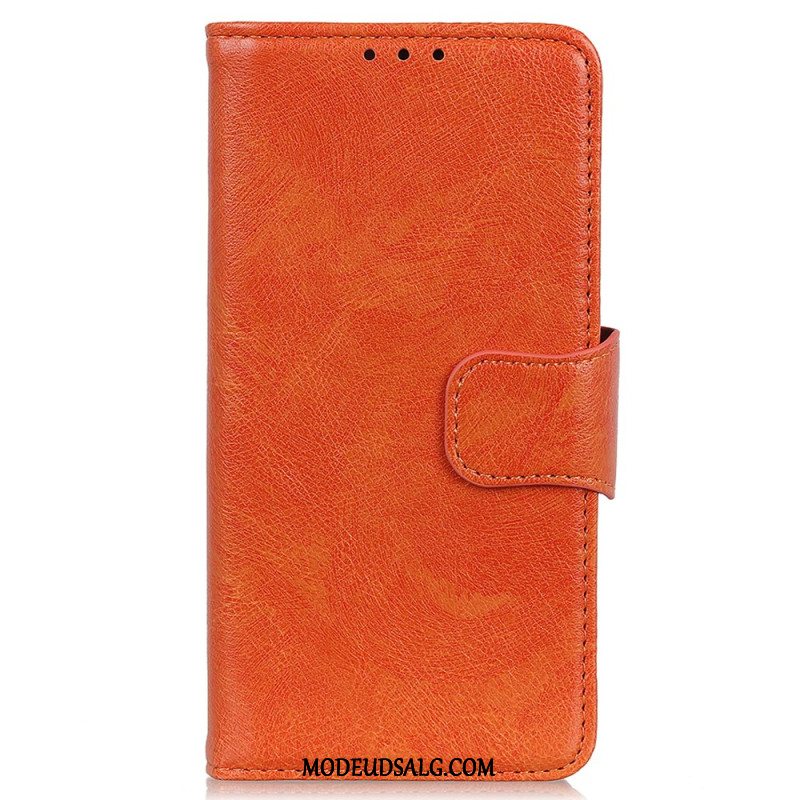 Flip Cover Motorola Edge 50 Nappa Tekstur