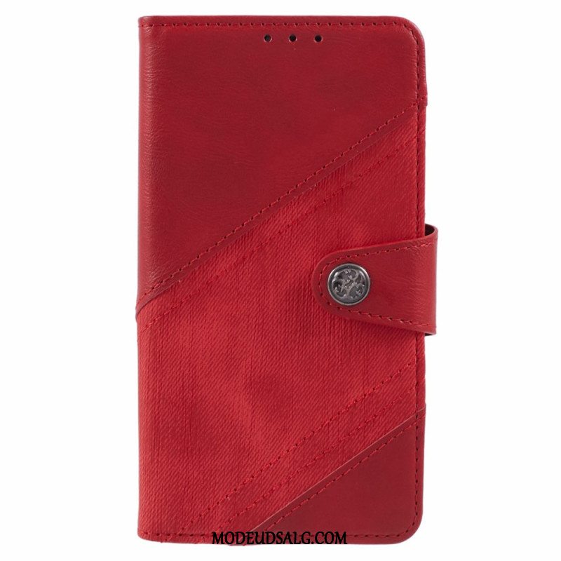 Flip Cover Motorola Edge 50 Neo Bi-tekstur