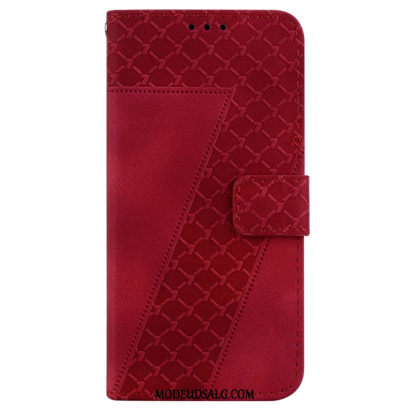 Flip Cover Motorola Edge 50 Neo Design 7