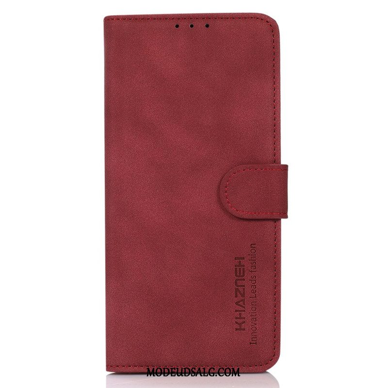 Flip Cover Motorola Edge 50 Neo Khazneh Ruskindseffekt