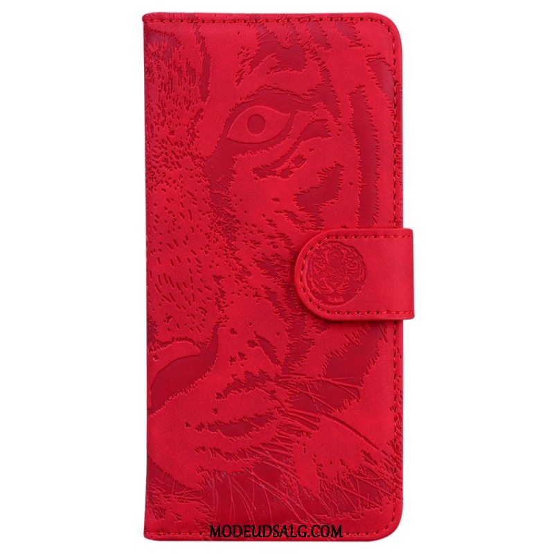 Flip Cover Motorola Edge 50 Neo Tiger Footprint