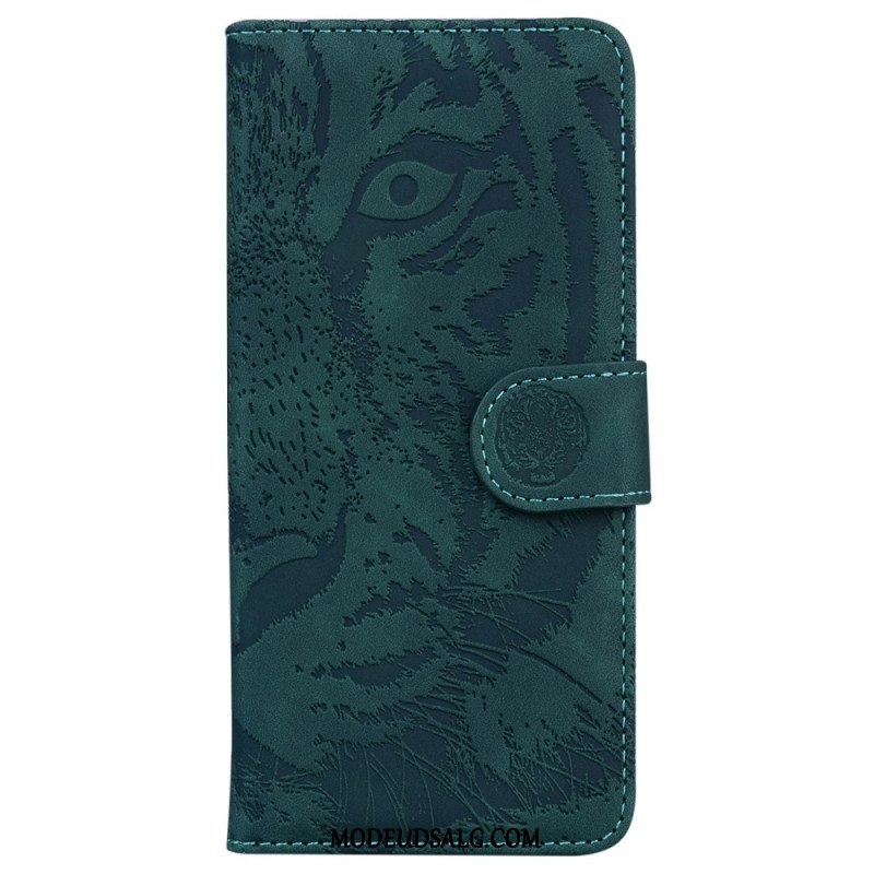 Flip Cover Motorola Edge 50 Neo Tiger Footprint